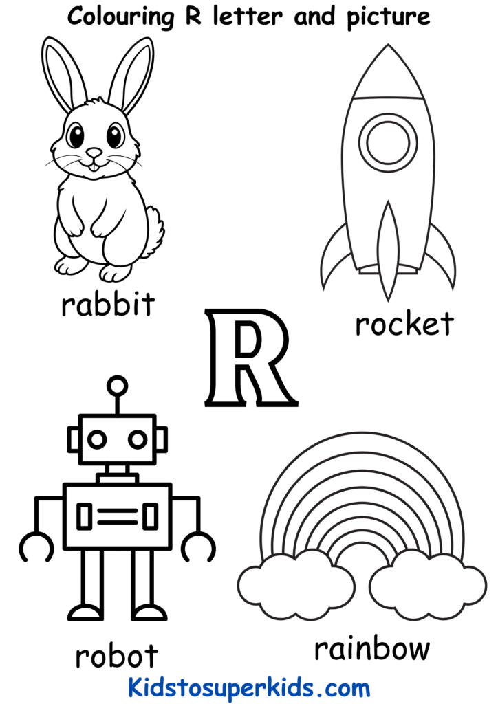 a letter colouring alphabets . colouring pages